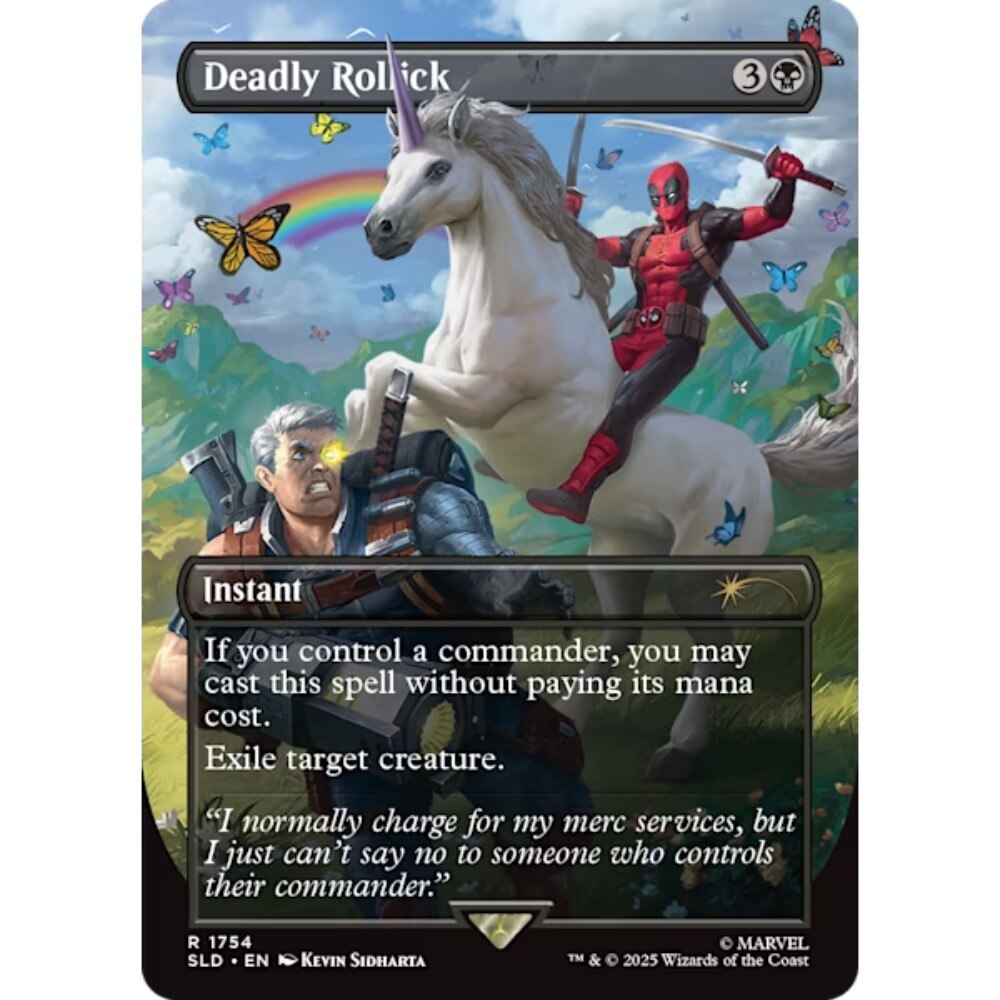 MTG Secret Lair x Marvel's Deadpool
