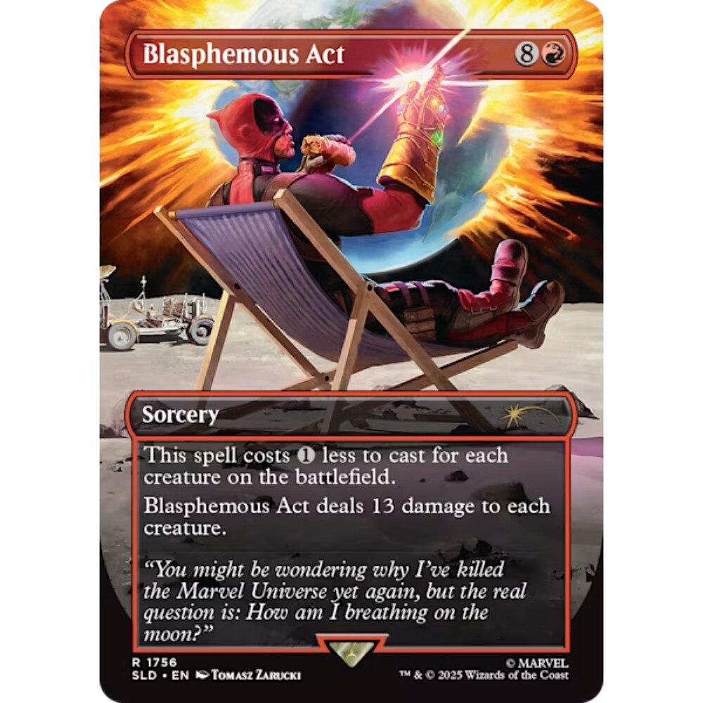 MTG Secret Lair x Marvel's Deadpool