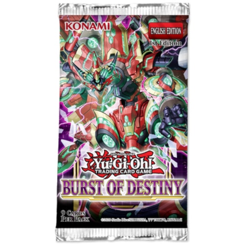 Yu-Gi-Oh! Burst of Destiny Booster Yu-Gi-Oh! Burst of Destiny Booster